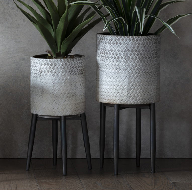 large metal plant pots uk Albion Metal Planter – M.S Furnishings