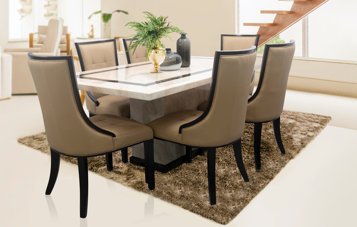 Miami Marble Dining Table