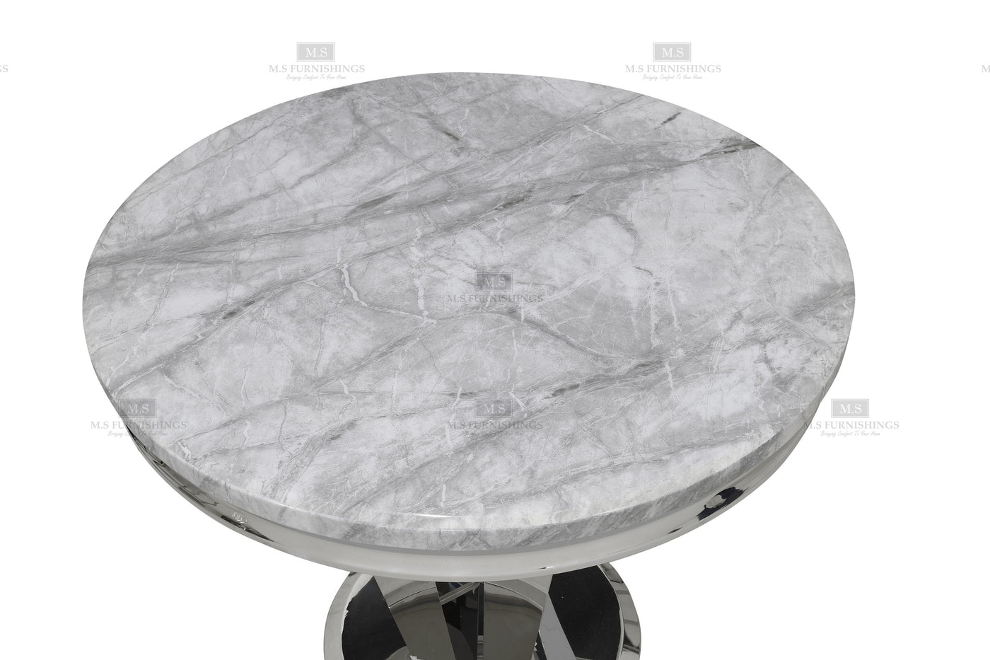 Riccardo Round Marble Dining Table