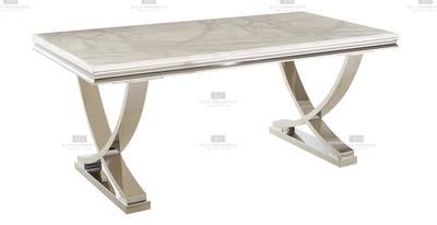 Sienna Marble Dining Table