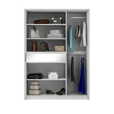 Split Hinged Door Wardrobe